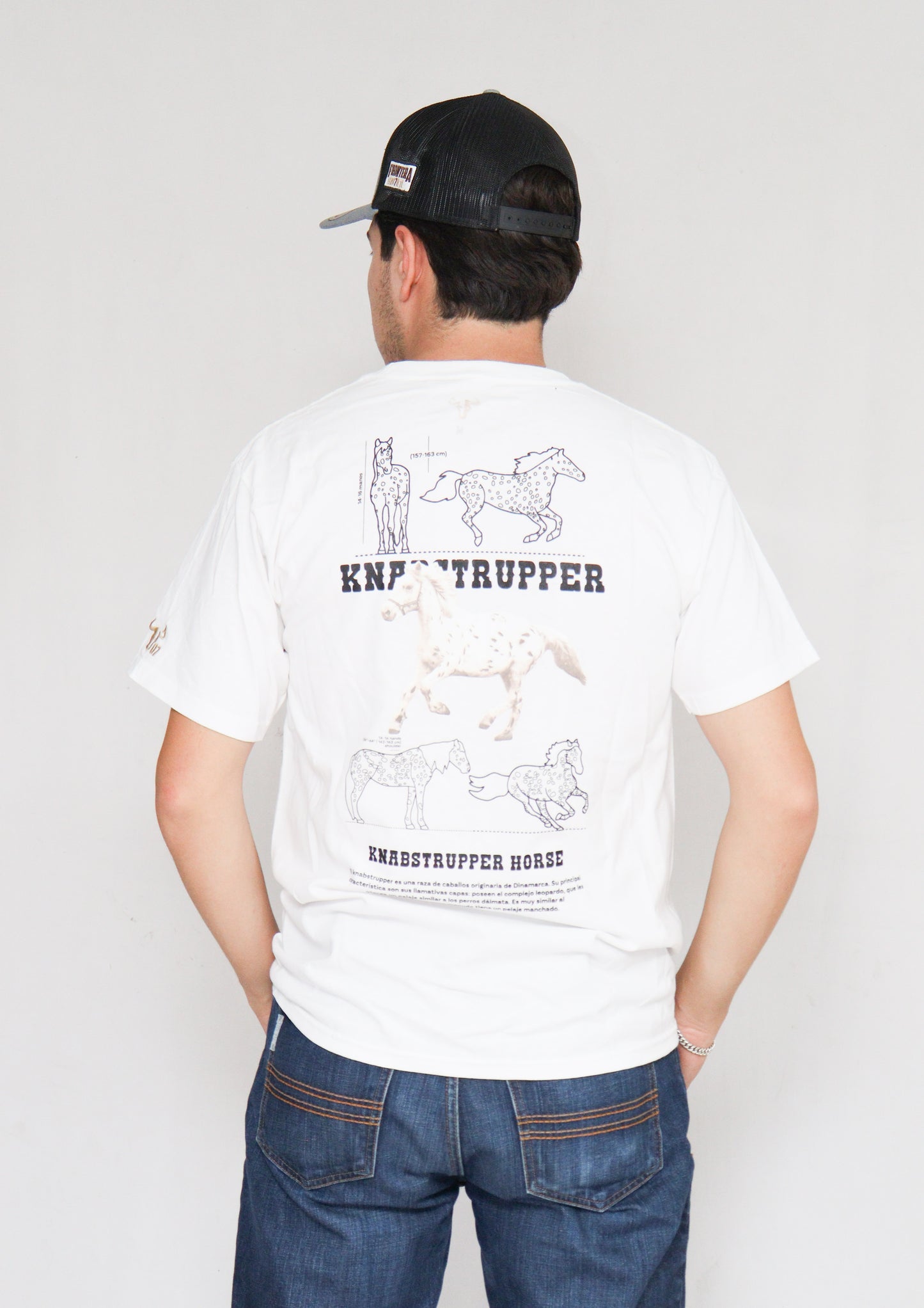 Playera Knabstrupper Doble Estampado