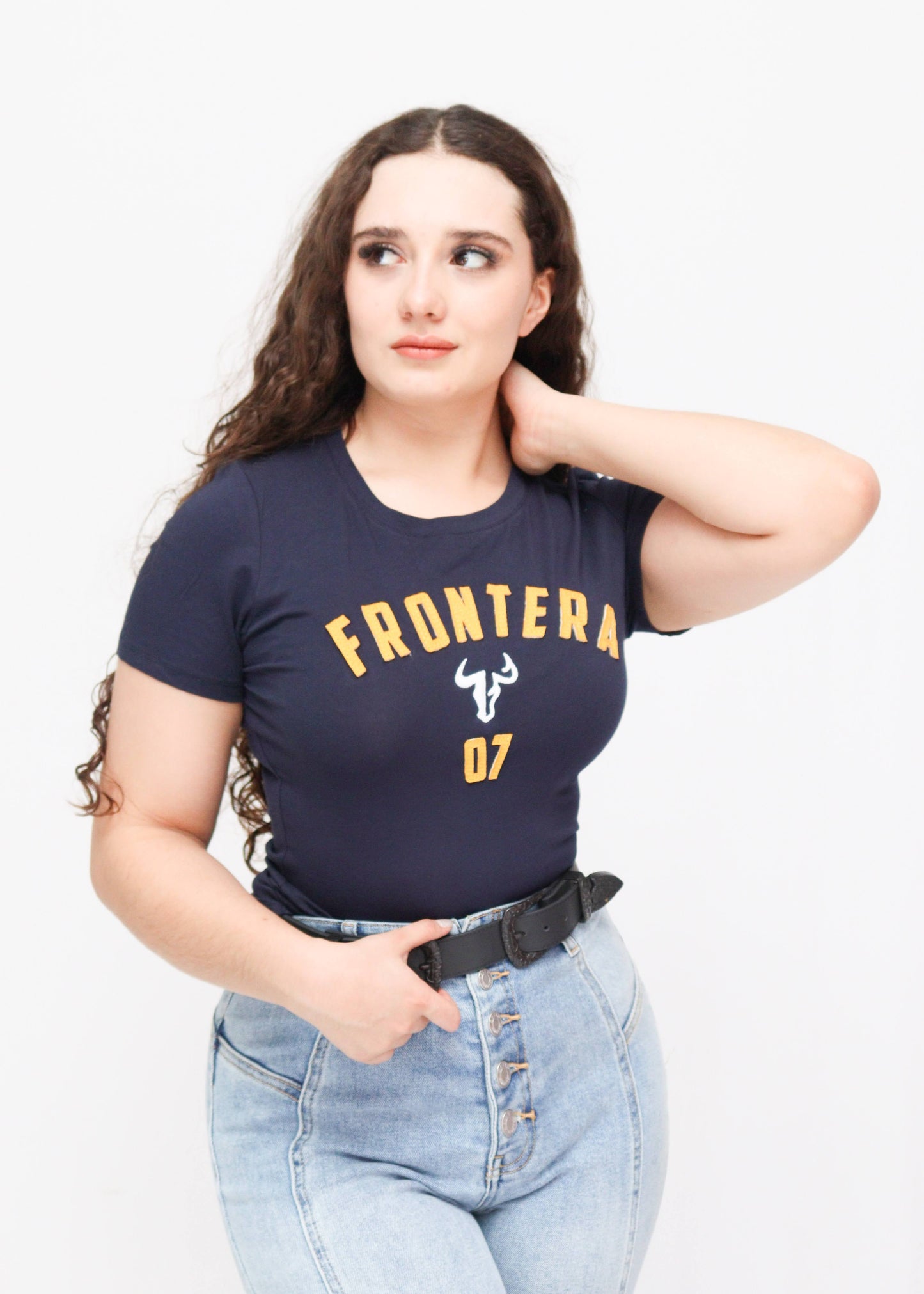 Playera Frontera Bordada