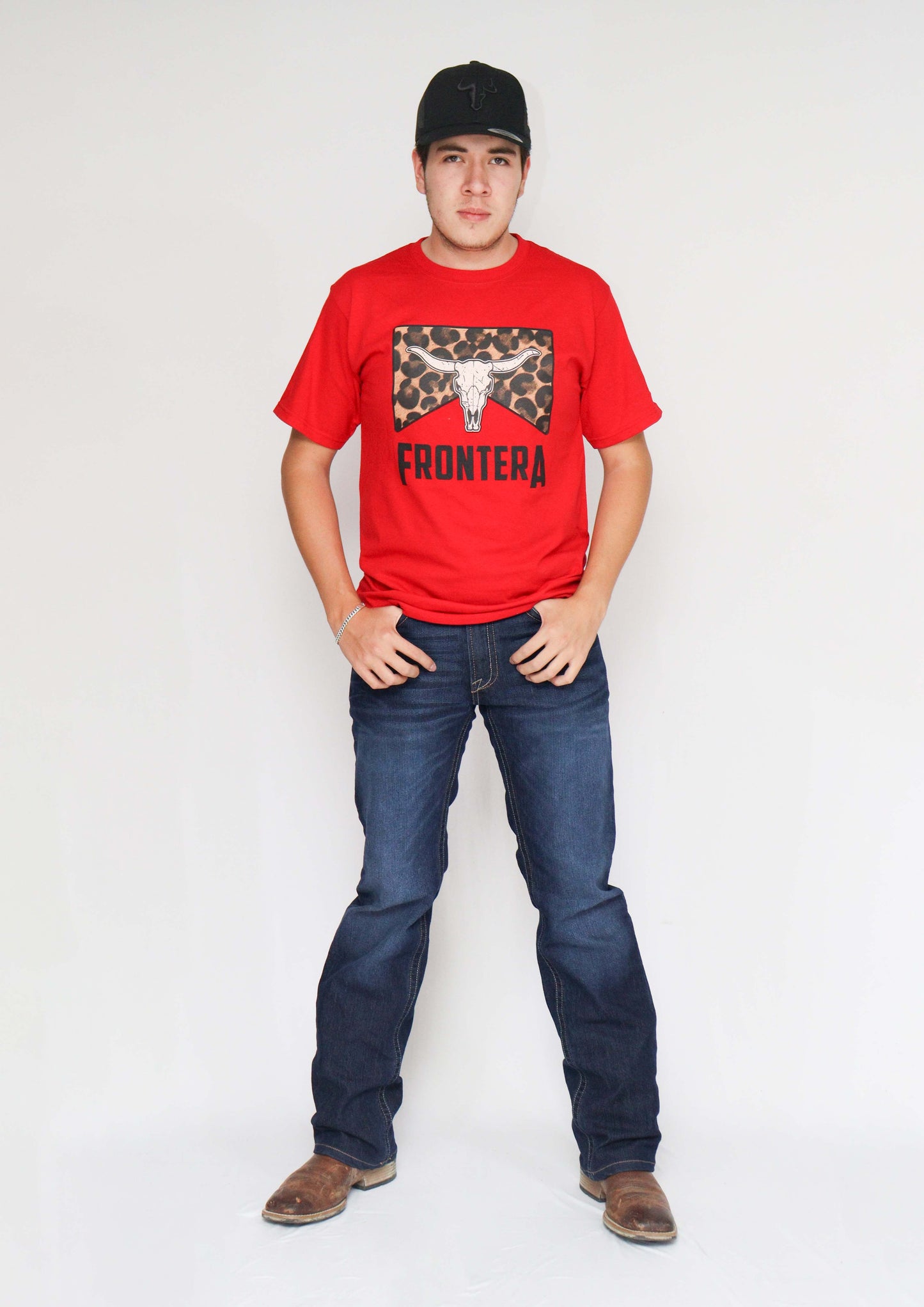 Playera Frontera Animal Print