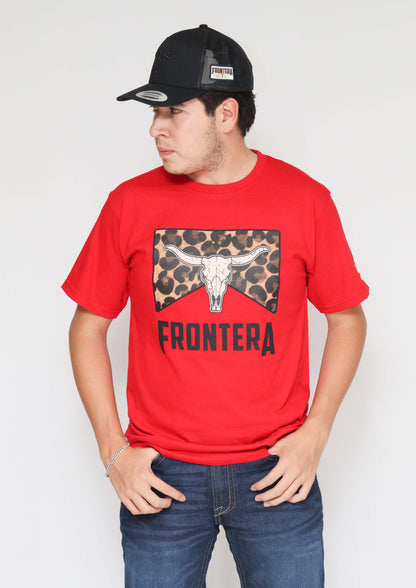 Playera Frontera Animal Print