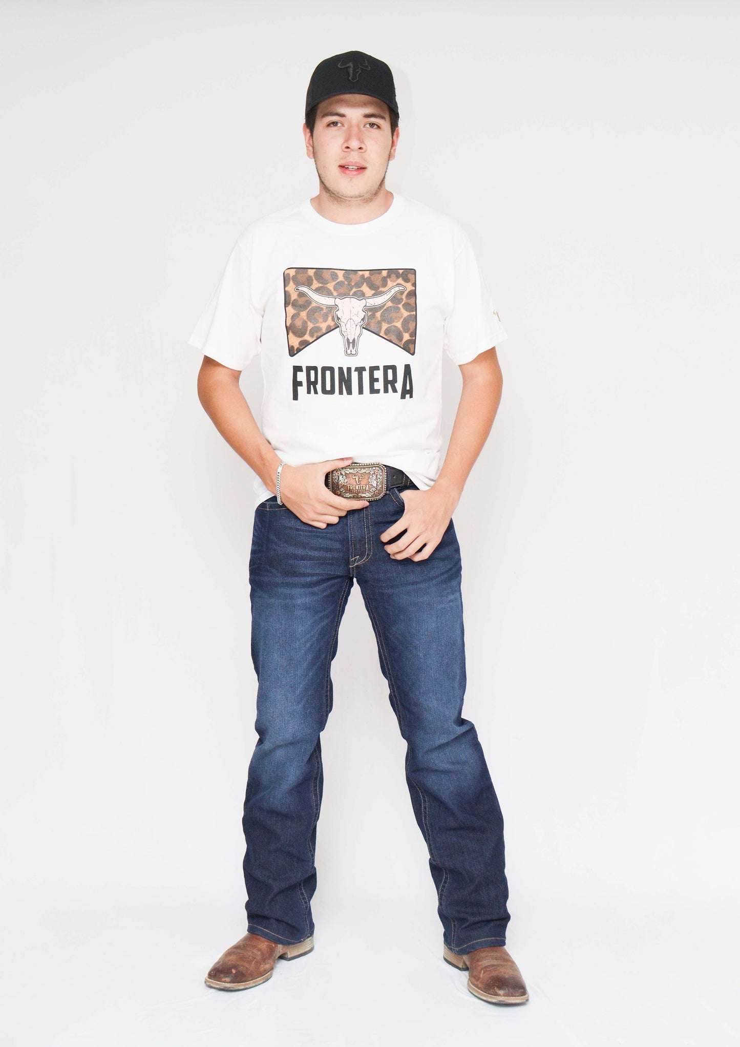 Playera Frontera Animal Print