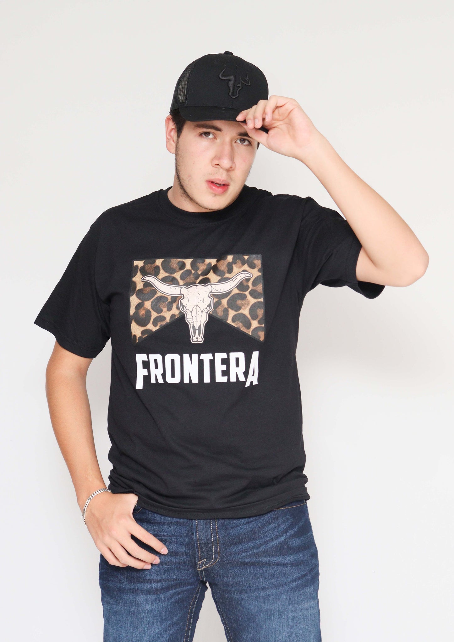 Playera Frontera Animal Print