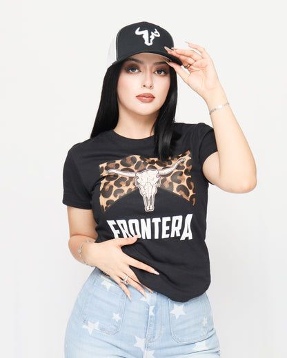 Playera Frontera Animal Print