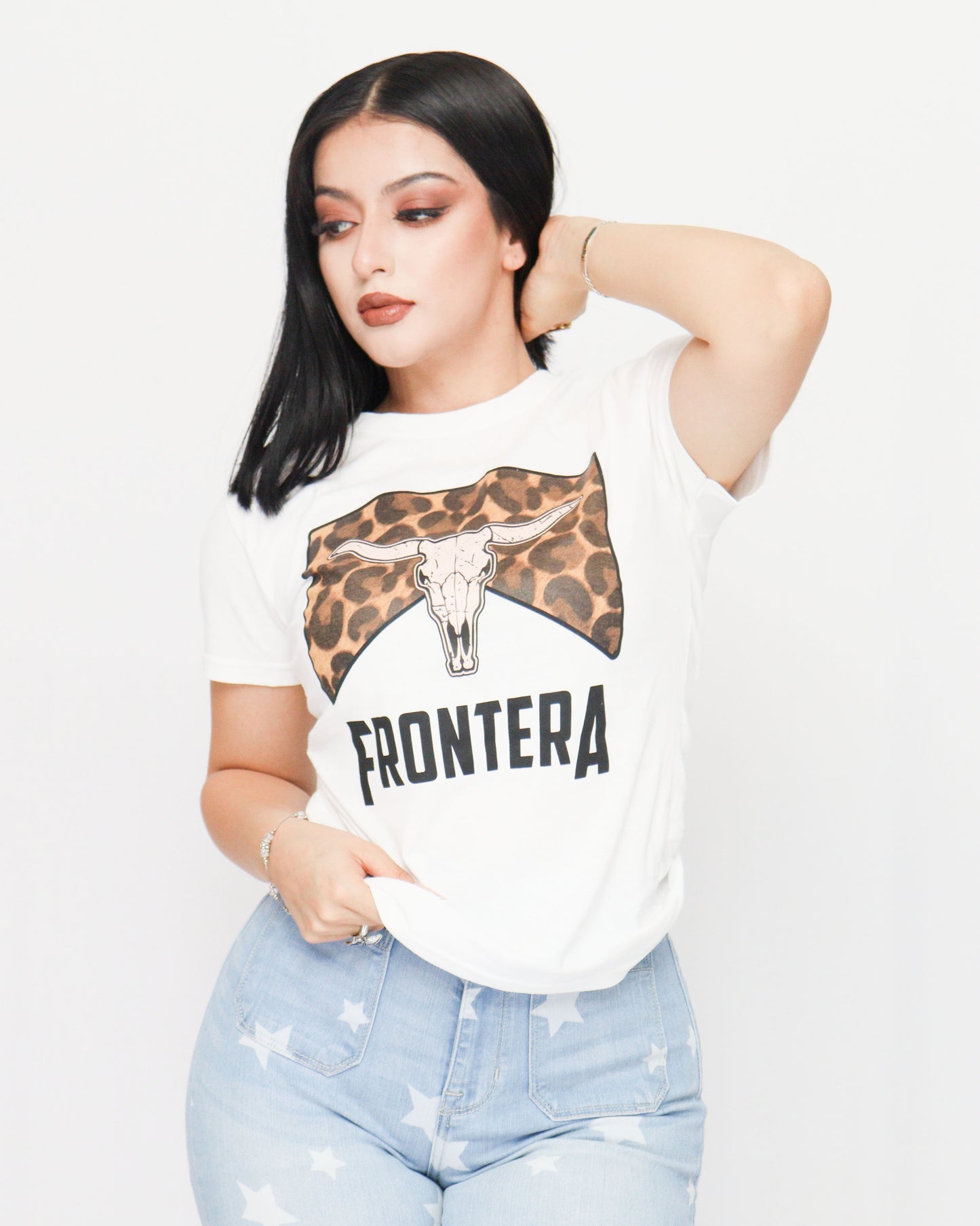 Playera Frontera Animal Print