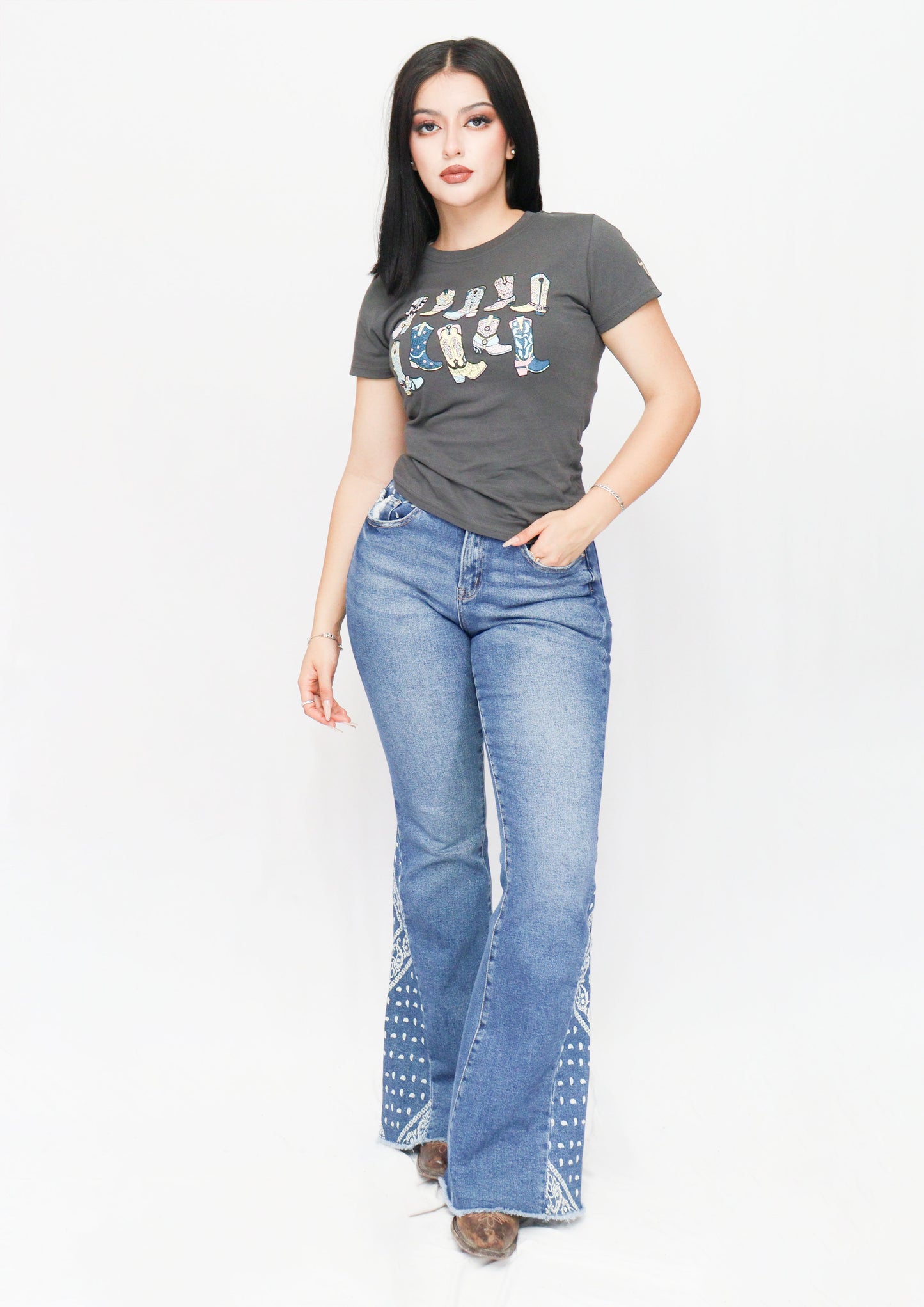 Playera Botas Frontera