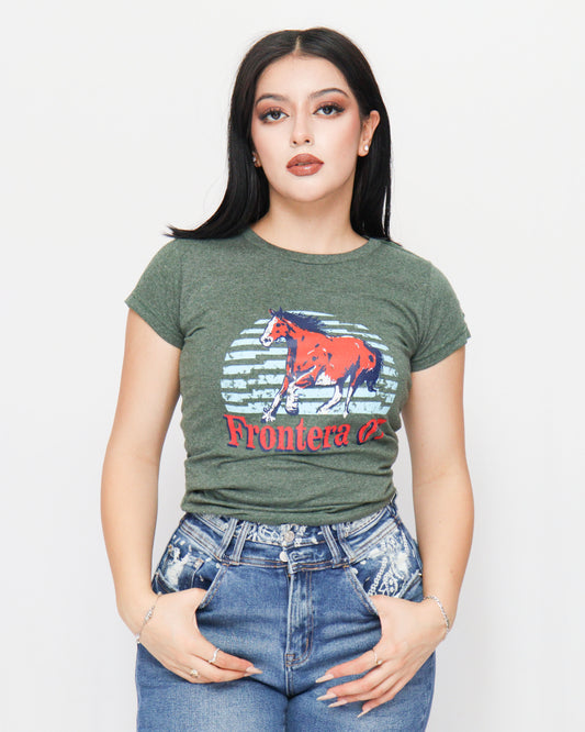 Playera Caballo Frontera 07