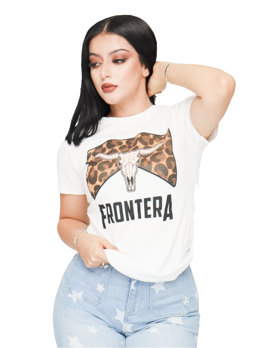 Playera Frontera Animal Print