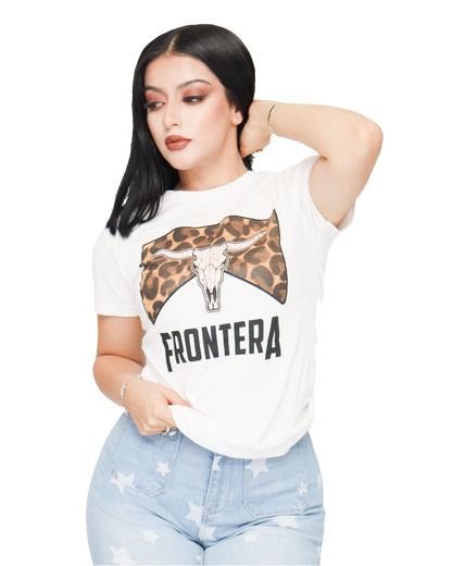 Playera Frontera Animal Print