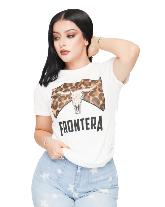 Playera Frontera Animal Print