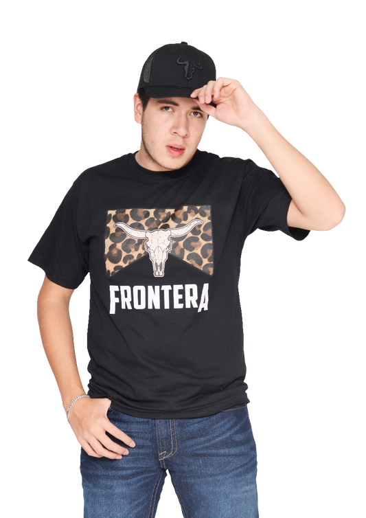 Playera Frontera Animal Print